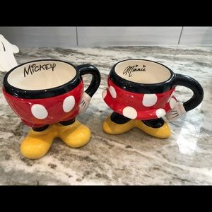Mickey and Minnie Mouse Coffee Mugs